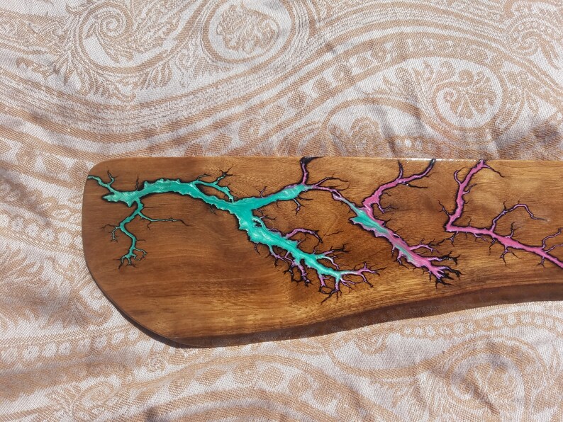 Lichtenberg Charcuterie Board Live Edge