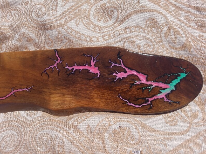 Lichtenberg Charcuterie Board Live Edge