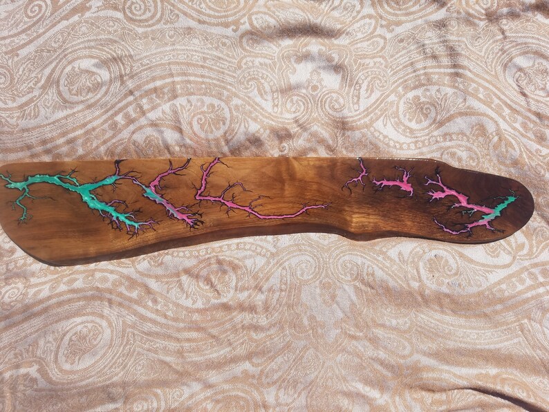Lichtenberg Charcuterie Board Live Edge