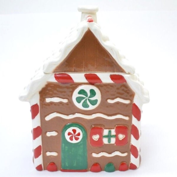 Gingerbread House Cookie Jar Etsy