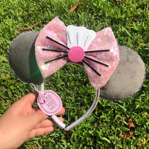 Ratatouille, Little Chef, Remy Inspired Mickey Minnie Ears