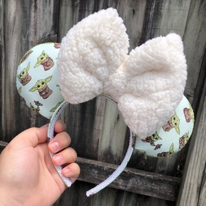 Baby alien inspired Mouse ears