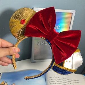 Belle and Beast Inspired Mouse Ears