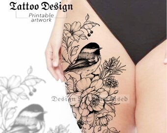 Tattoo Design Half Sleeve Etsy Tattoo Design Half Sleeve Etsy