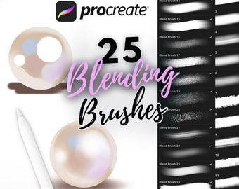 Procreate Brushes | Blending Shading Painting Sketch Drawing Tattoo Design Illustration Brush Set | Digital Artist Ipad Tool
