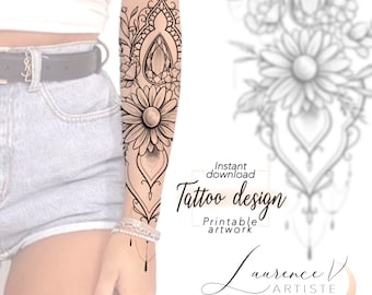 Tattoo Template Etsy Tattoo Template Etsy