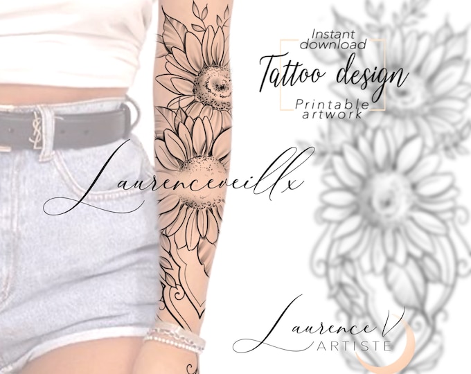 Printable Tattoo Design Instant Download Tattoo Design | Etsy