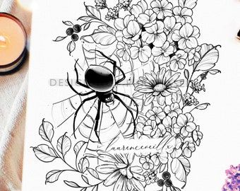 Tattoo Design Digital Download Art Print Par Laurencevartiste Tattoo Design Digital Download Art Print Par Laurencevartiste