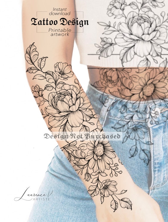 Beautiful Birth Flower Tattoos For Every Month – Stories and Ink
