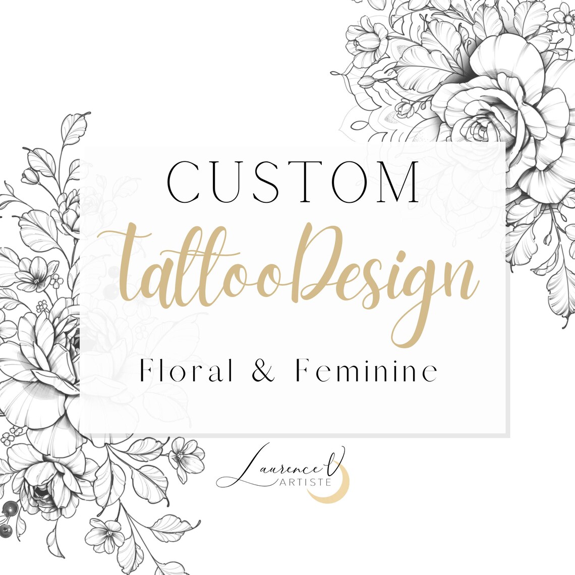 CUSTOM Tattoo Design Custom Digital Tattoo Design Etsy