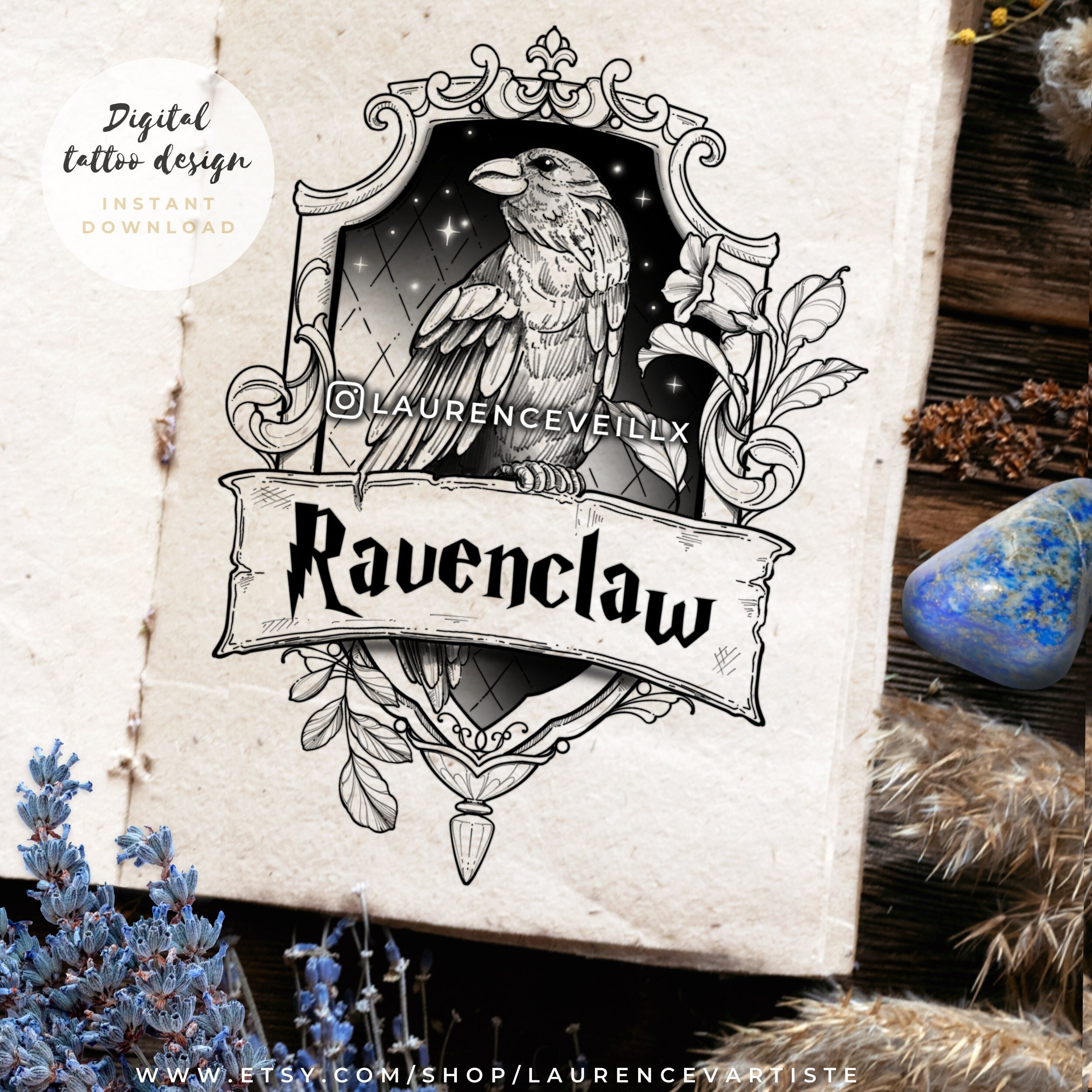 Ravenclaw Robe Draw Ravenclaw Tattoo