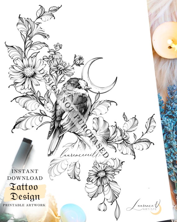 Buy Instant Download Tattoo Design Vintage Mirror Tattoo Online in India   Etsy