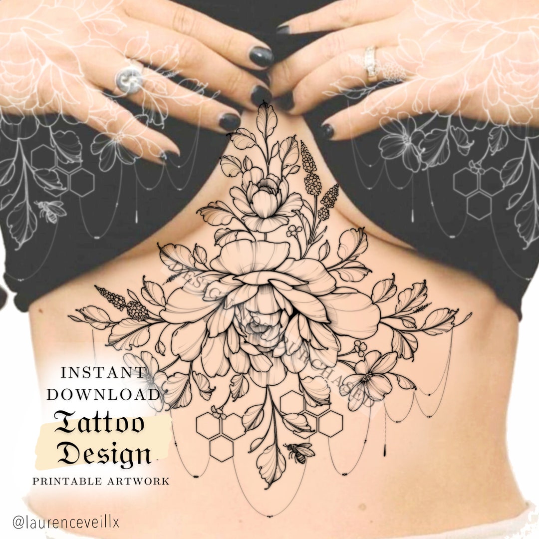 Mandala Henna Tattoo Art Graphic by isalnesia · Creative Fabrica