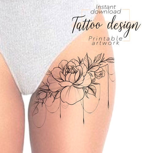 541794 Flower Tattoo Designs Images Stock Photos  Vectors  Shutterstock