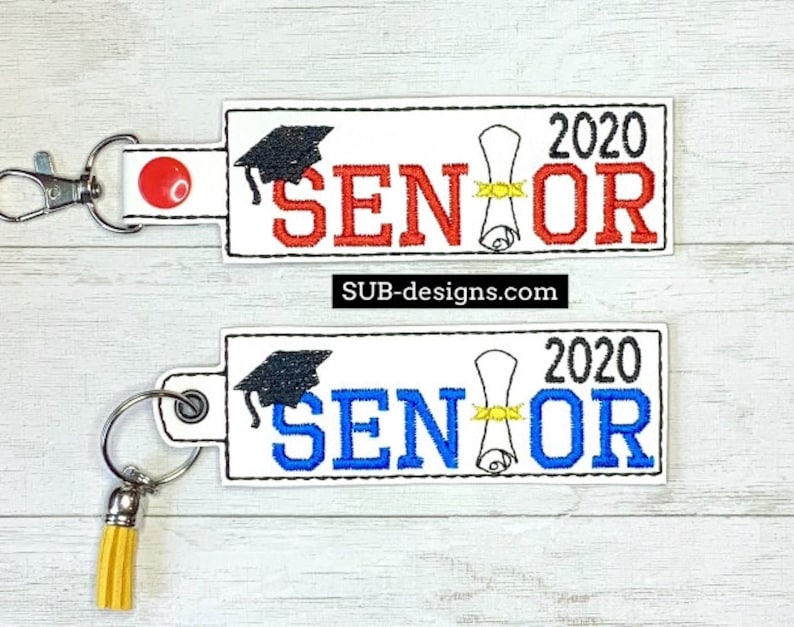 Senior 2026 Hat Diploma Snap Tab Design in the Hoop Embroidery ...