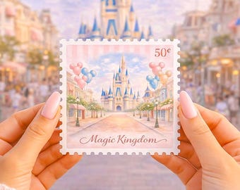 Pegatina del Castillo de Magic Kingdom / Calcomanía de la Calle Principal del Castillo de Cenicienta (3 x 3 pulgadas)