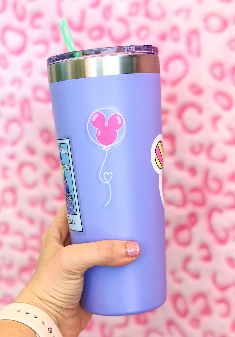 Mickey Balloon Sticker Clear Sticker Disney Sticker Etsy