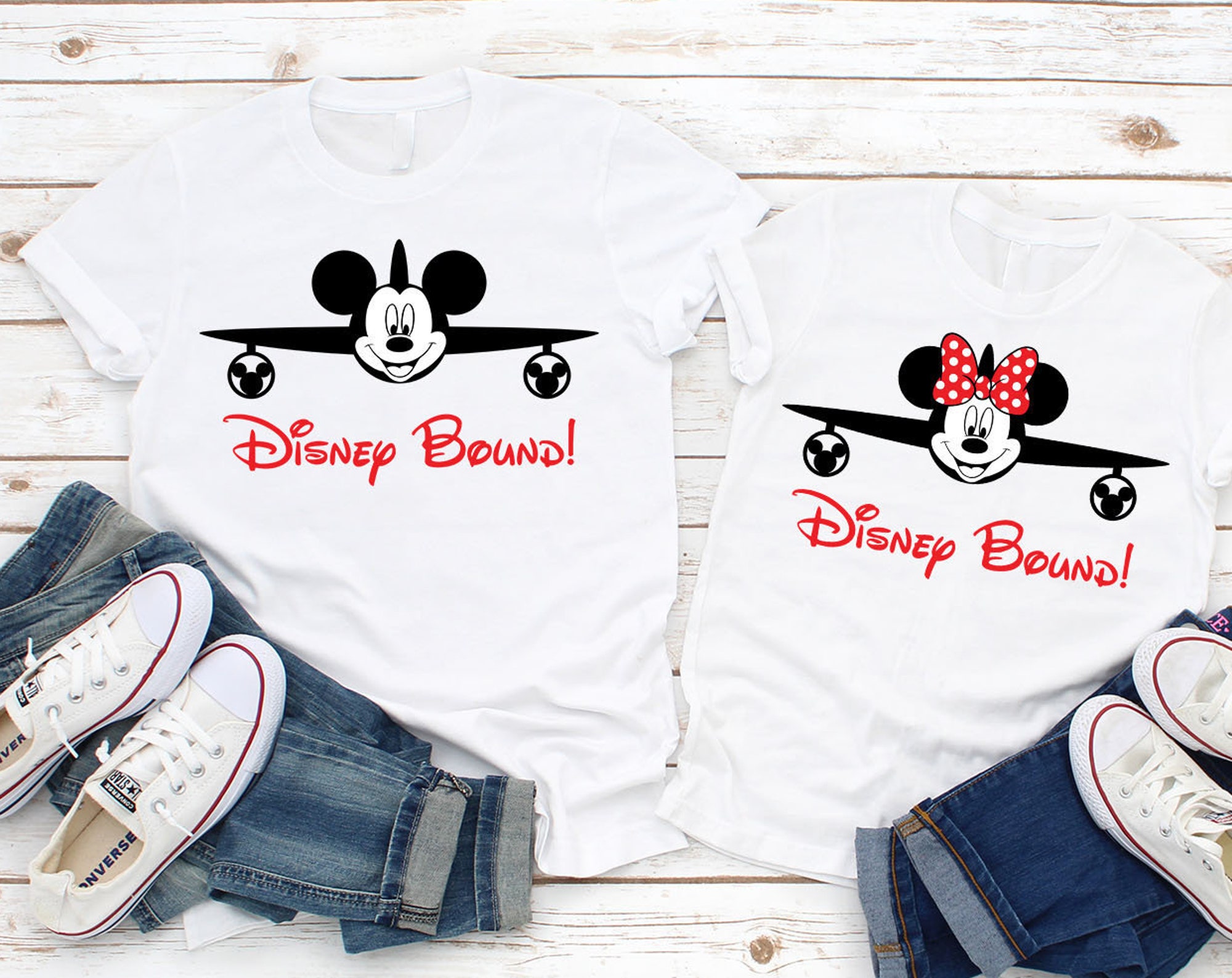 2022 Disney World Family Urlaub T-Shirts Disney Gebunden Mickey und Minnie Ohren Flugzeug 2022 Disney World Family Urlaub T-Shirts Disney Gebunden Mickey und Minnie Ohren Flugzeug