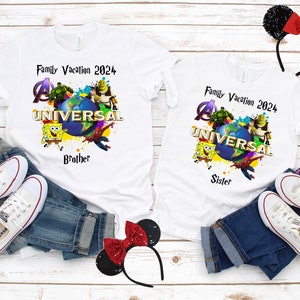 Universal Studios Family Shirt, Universal Shirt, Family Universal Shirts, Universal Studios Group Shirts, Family Universal Disney Shirts 104