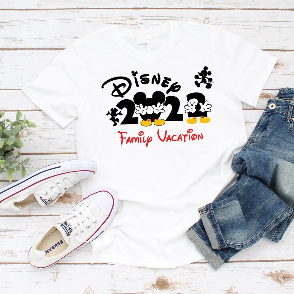 Disneyworld Trip Vacation 2022 Matching Family, Matching Disney Family T-Shirt