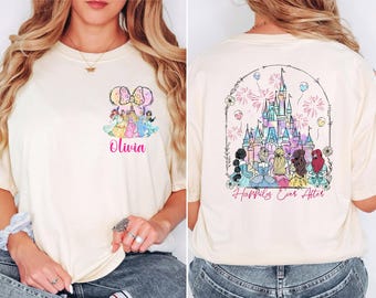 Disney Princess Castle Shirt, Disneyland Vacation, Best Friends Gift