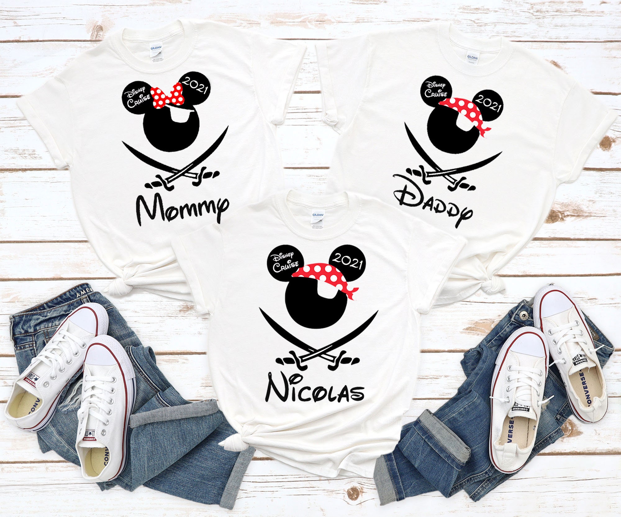 Discover Pirate Mickey Shirts Disney Pirate Family Shirts Custom Disney Shirts Disney Couples Shirts