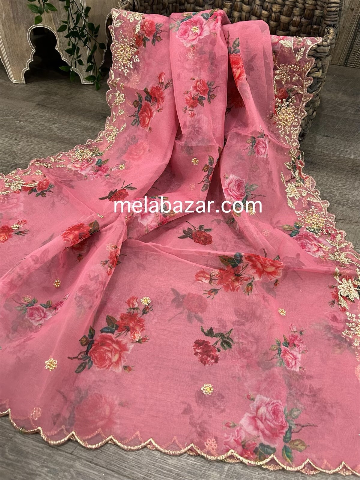 Customised bridal lehenga. Stunning kanchi pattu lehenga and blouse with  net dupatta. Blouse with hand embroidery