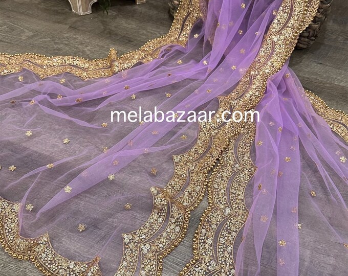 Lavender dupatta main image 0