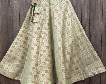 Banarsi Lehenga Skirt / One size fits most / Free Shipping In US