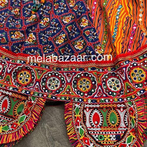 Garba Lehenga / shops Cotton Chaniya Choli / 5 pc Cotton Set / Free Shipping in US