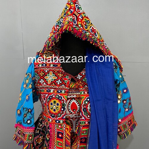 Garba Lehenga / shops Cotton Chaniya Choli / 5 pc Cotton Set / Free Shipping in US