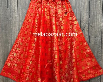 Banarsi Lehenga Skirt / One size fits most/ Bridesmaids orders are customizable
