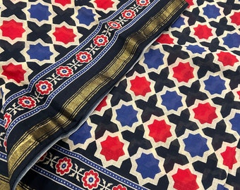 Hand Block/Ajrakh Sarees