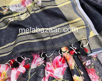 Linen/Silk Linen Sarees