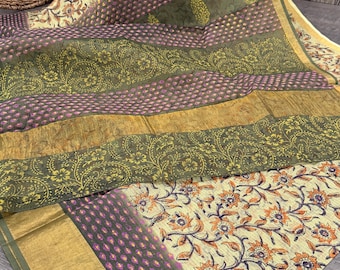 Pure Cotton Kota Saree /Free Shipping in US
