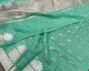 Lightweight Vegan Kota Silk Saree /Free Shipping In US