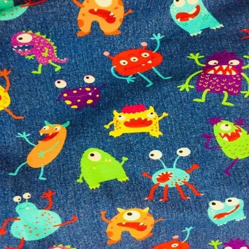 Outer Space Fabric Happy Space by Penguinhouse Galaxy Etsy