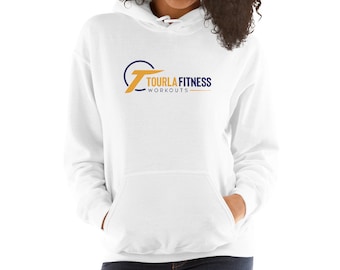 Tourlafitness Unisex Hoodie, Cozy Cotton-Blend Sweatshirt