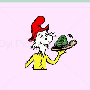 Suessical - Seussical - Dr. Suess - Dr. Seuss - Sam I am - Broadway spielen svg Datei