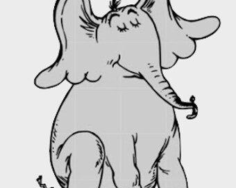 Free Free 232 Horton Elephant Svg SVG PNG EPS DXF File