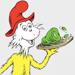 Green Eggs And Ham Svg Etsy