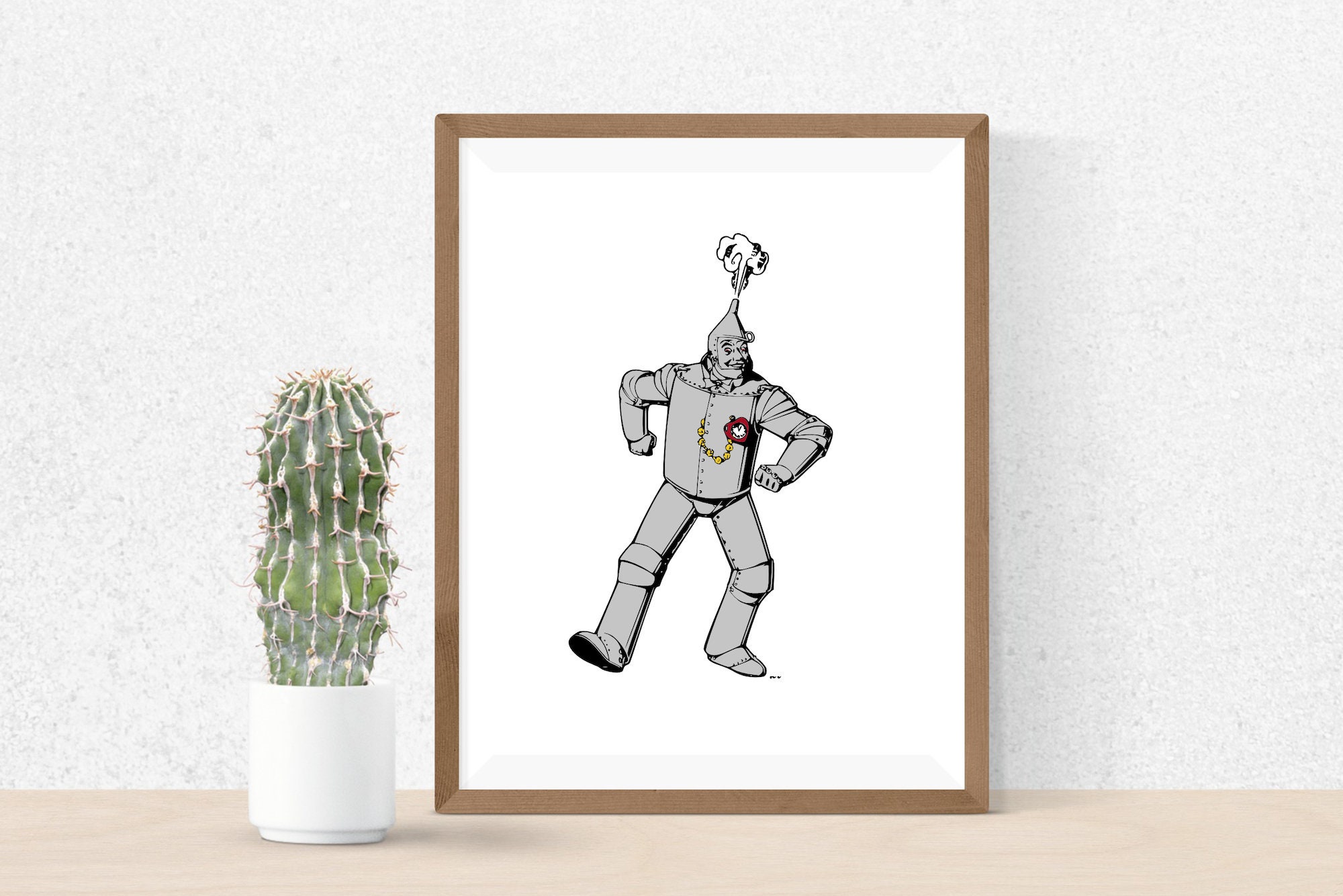 ブリキ男のイラスト