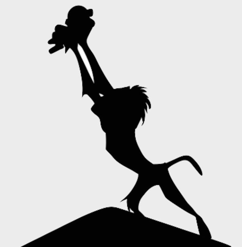 Lion King Presentation of Simba Rafiki Pride Rock | Etsy