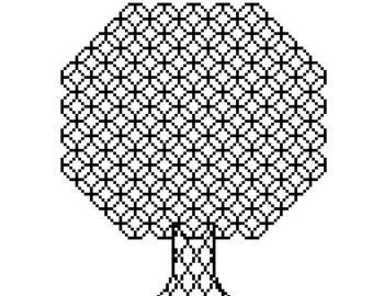 Vibe Tree - Cross Stitch Pattern