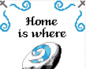 Home Is Where The Hearth Is - Cross Stitch Pattern