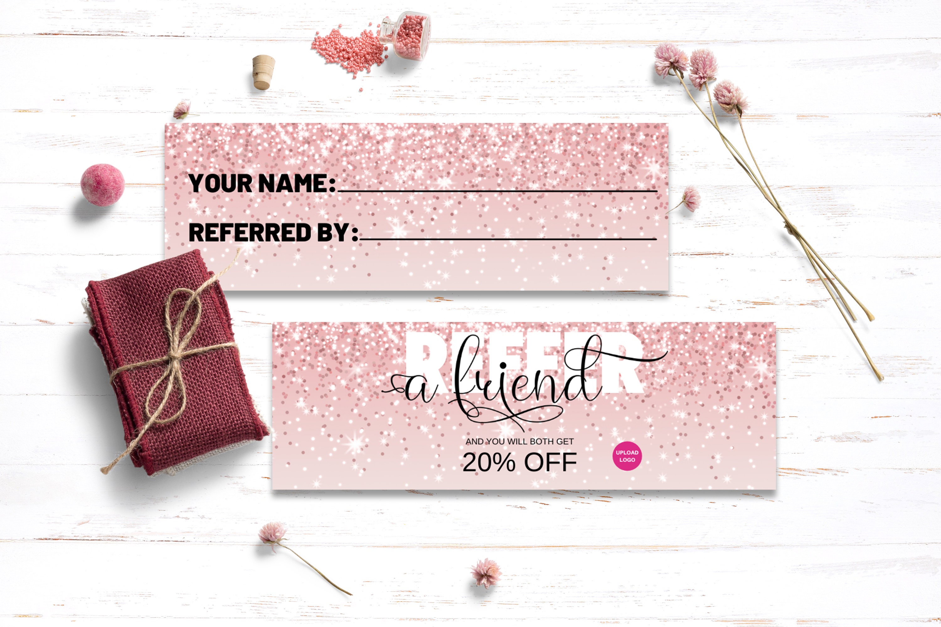 Referral Cards Templates Referral Cards Templates