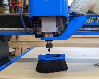 Dust Boot v3 for CNC Dust Collection - Pixels to Prototype - Customizable, Fits most CNCs!