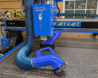 CNC Cleaning Brush — Quick-Connect Vacuum Brush | Replaceable Bristles, Pole Ready
