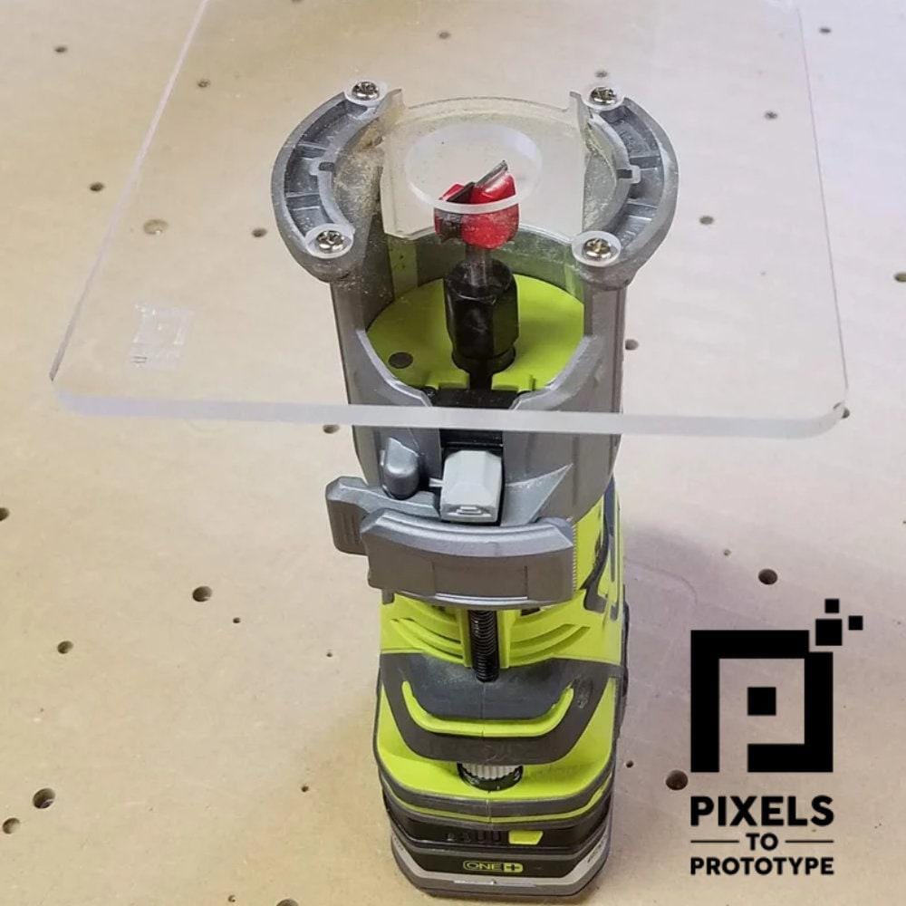 Ryobi Router Sub Base Ryobi P601 Router Base Plate — 6
