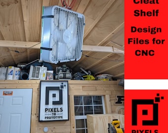 Clips de filtre de ventilateur de boîte pour filtres de four 20x20 - Lasko - Pixels à Prototype